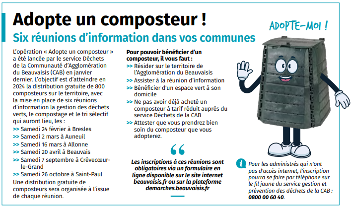 Composteur adopte